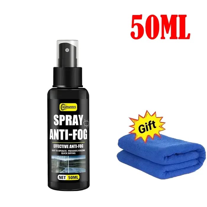 Spray antibuée pour casque de moto