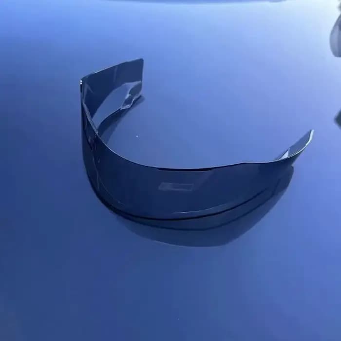 Grand Spoiler Arrière pour Casque Moto Z8 - Accessoire de Décoration pour Casques Shoei Z8
