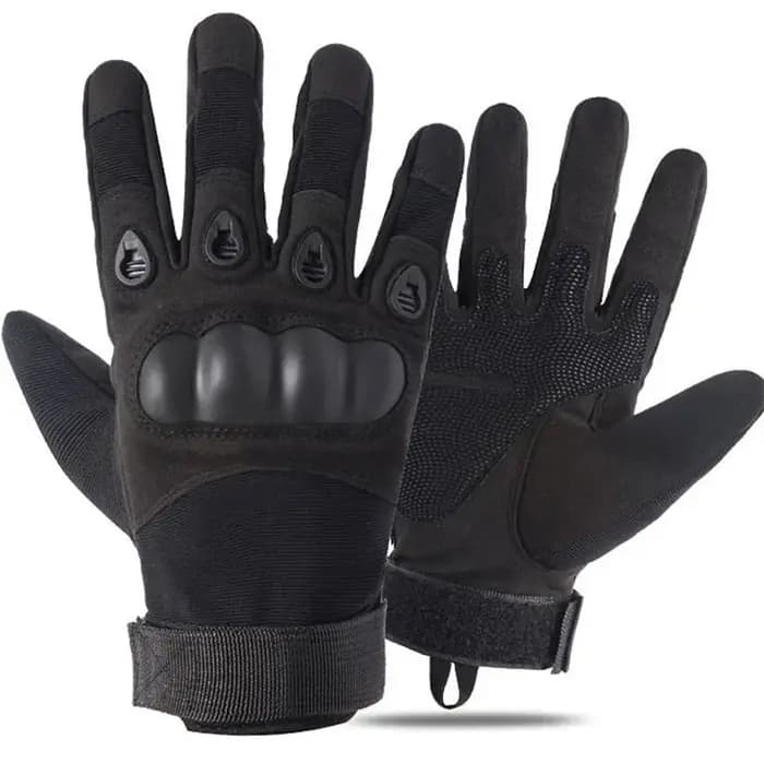Gants tactiques à coque rigide en cuir Super Fiber pour hommes