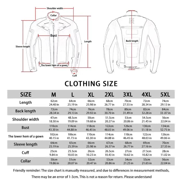 Veste de Moto imperméable et chaude pour homme