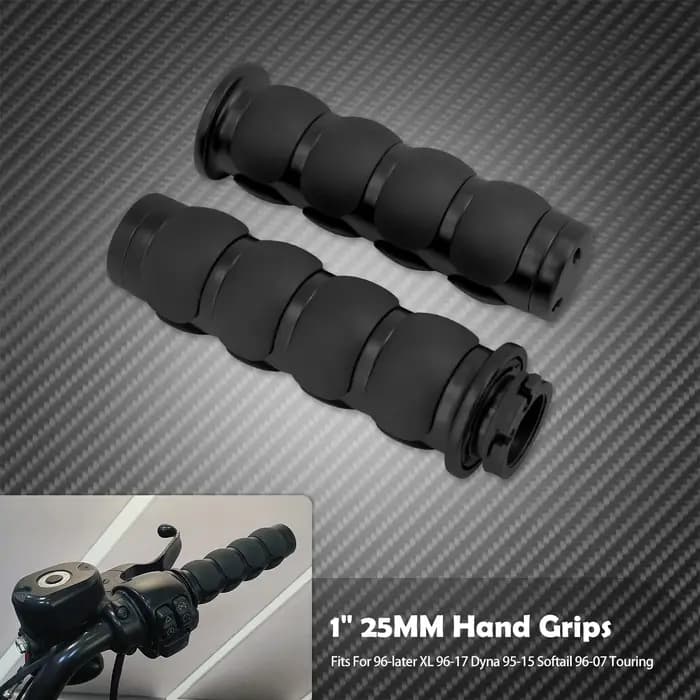 Poignées de moto 1 ", 25mm, barre de poignée pour Harley Touring FLHR Softail Fat Boy Sportster XL 8