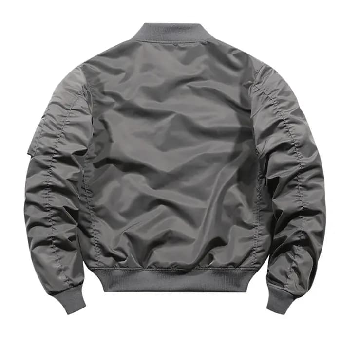 Veste bomber pour hommes, manteau militaire vintage pour moto, printemps-hiver, rembourré, décontracté, vêtements de pilote pour hommes, 4XL 5XLA1