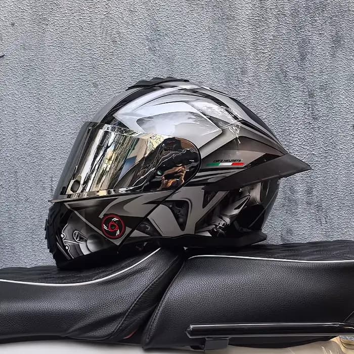 Casque de moto intégral ORZ-B08A
