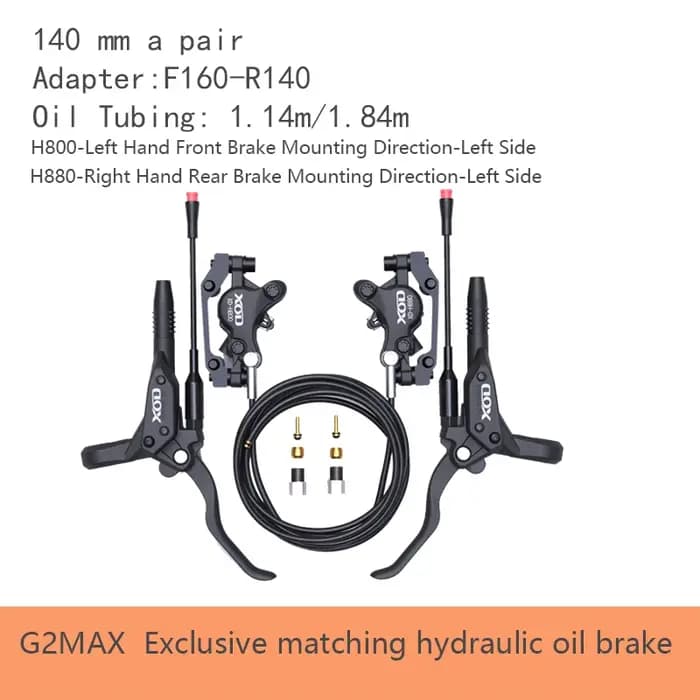 XOD H800/H880 frein à disque hydraulique pour Scooter électrique KUKirin G2 Master G2 Ultra G2 PRO 2025 huile