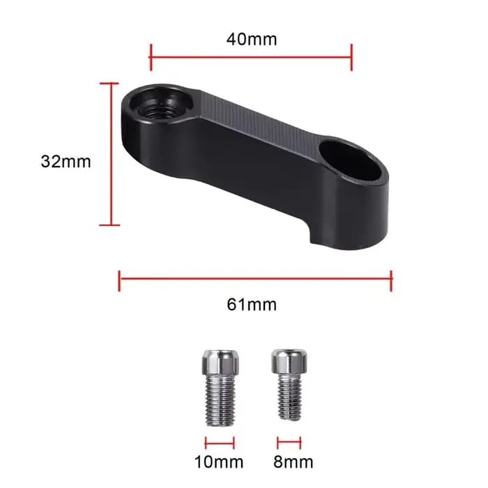 Accessoires de support d'extension de rétroviseurs de moto pour HONDA Africa Twin CRF 1100 1000 L CRF1100L CRF1000L