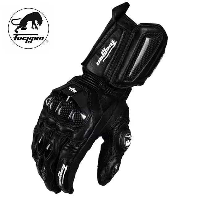 Furygan AFS 10 gants de course de moto en fibre de carbone gants de moto de montagne tout-terrain ga
