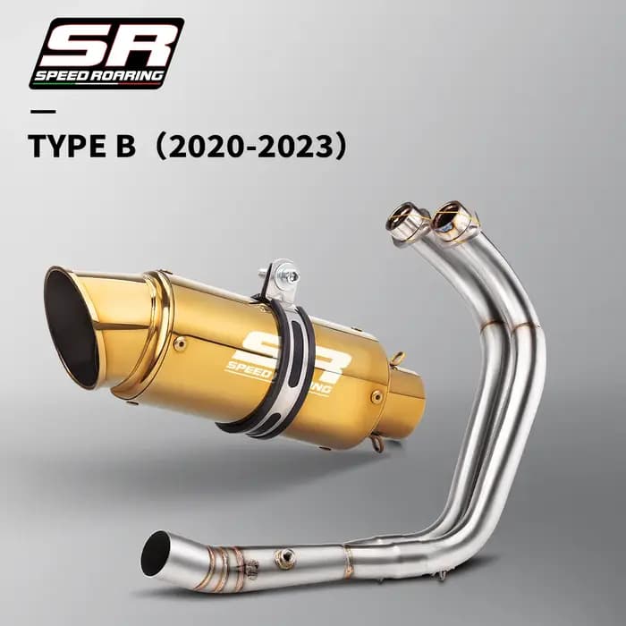 Échappement moto accès système complet pour MT-07 FZ-07 2014 - 2024 TRACER 7/ight2020-2023