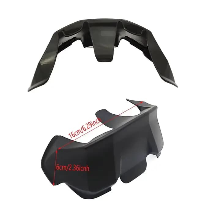 Becquet de casque de moto