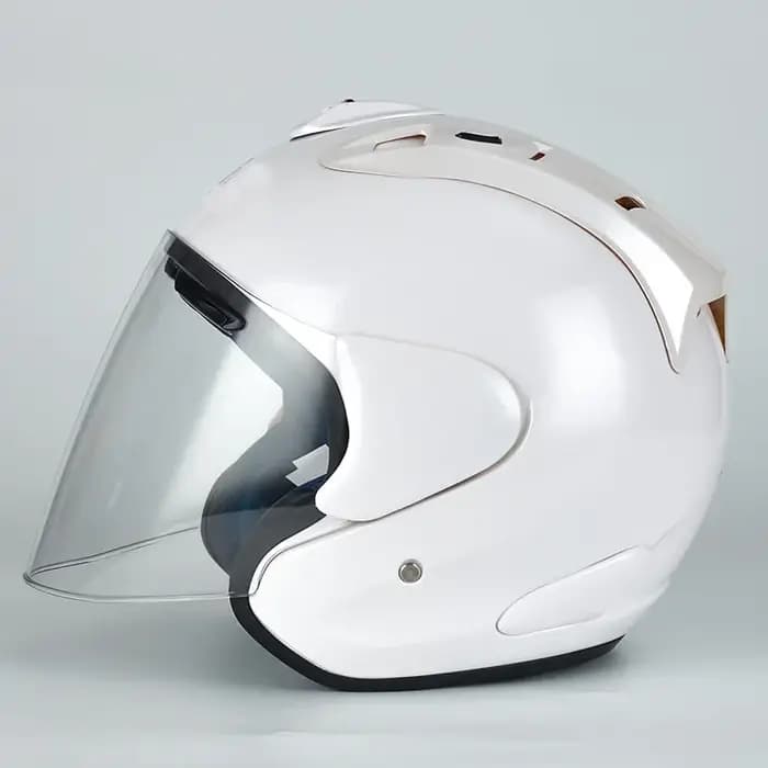 Casque de sécurité moto visage ouvert approuvé ECE