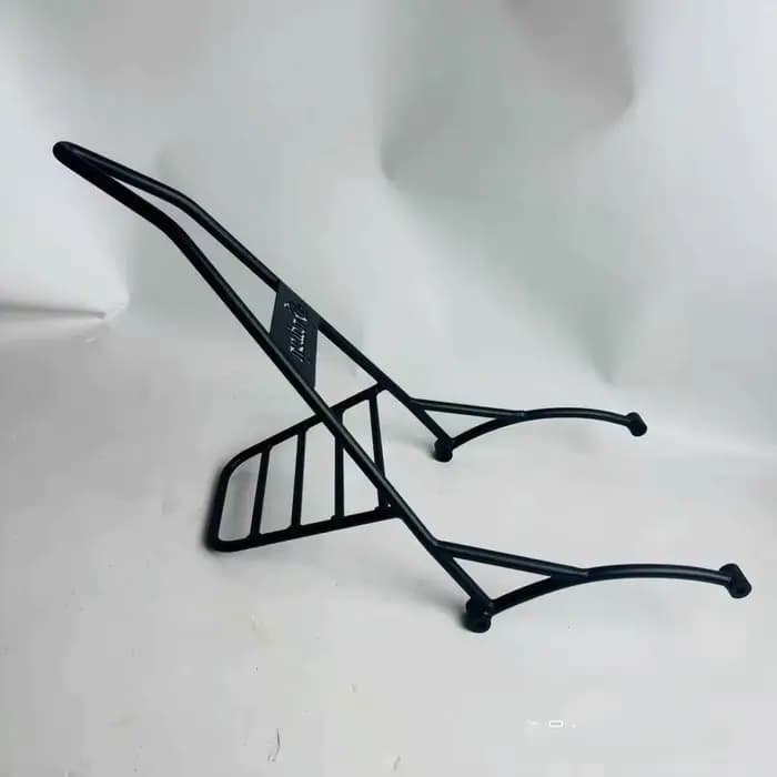 Barre Sissy de 70cm avec étagères arrière détachables