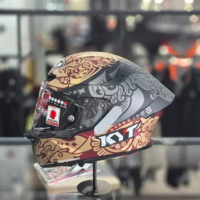 Casques de moto KYT TT-REVO, casques intégraux pour sportives, homologués ECE2206, pour la course sur route, casques moto KYT intégraux pour Yamaha et Honda