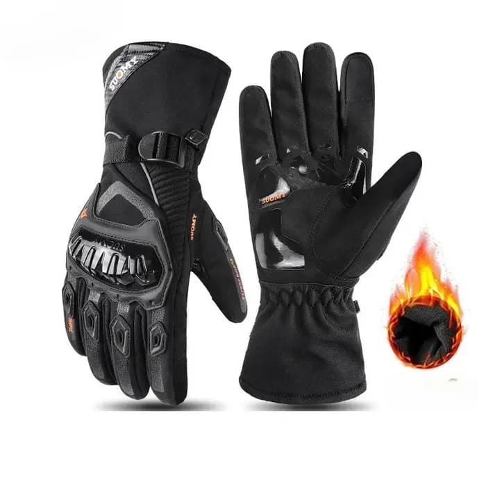 Gants de Moto chauds et imperméables d'hiver pour le cyclisme/course tout-terrain/vélo