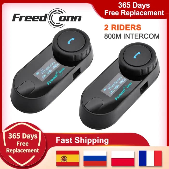 Oreillette Bluetooth SC pour moto