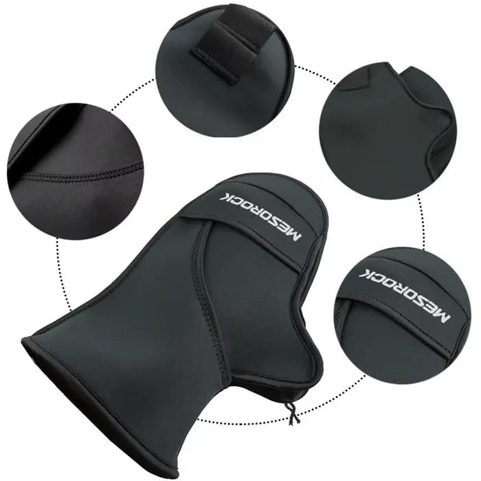 Gants de guidon de moto pratiques