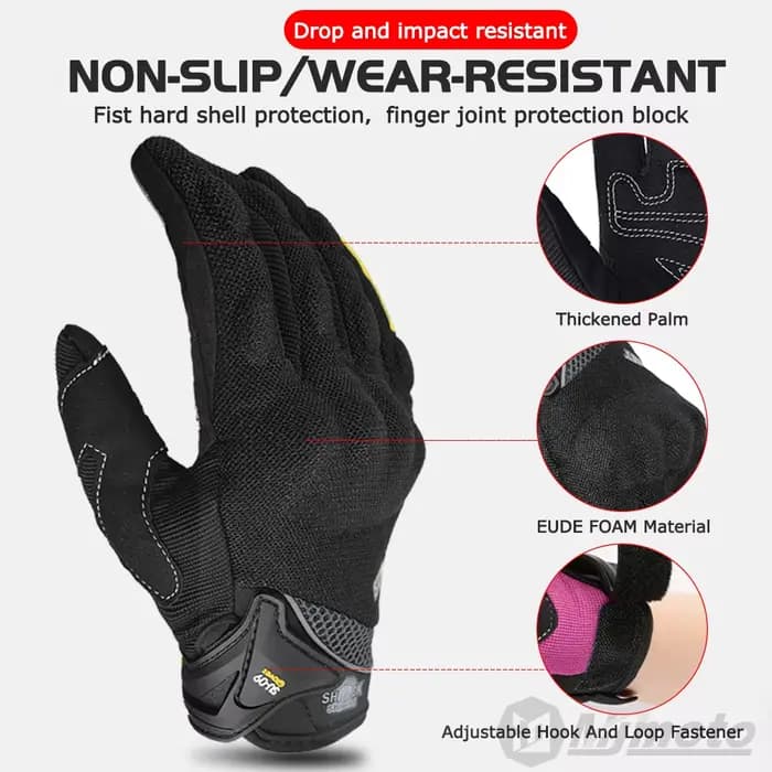 SUOMY été gants de Moto hommes femmes fonction tactile