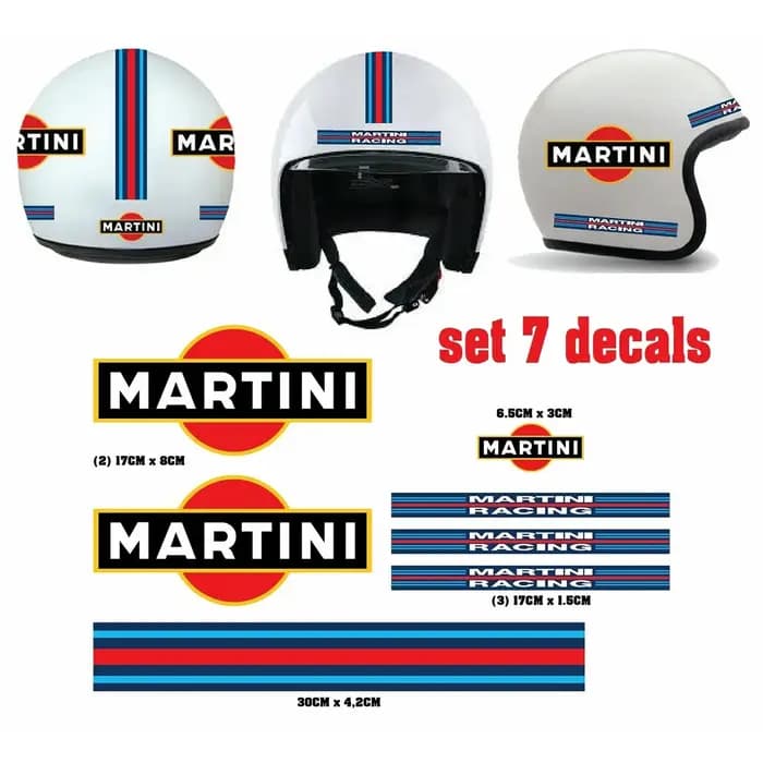 Autocollants de casque de moto