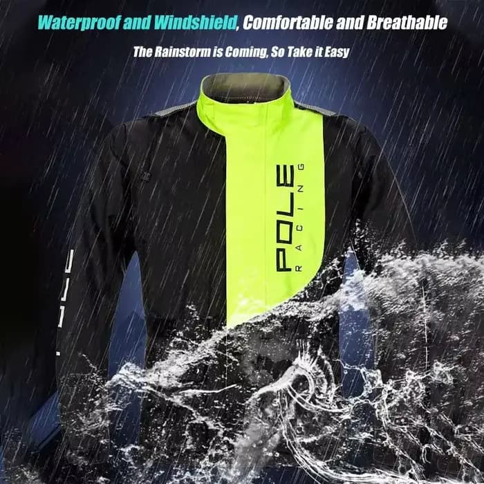 Ensemble de pluie pour moto respirant