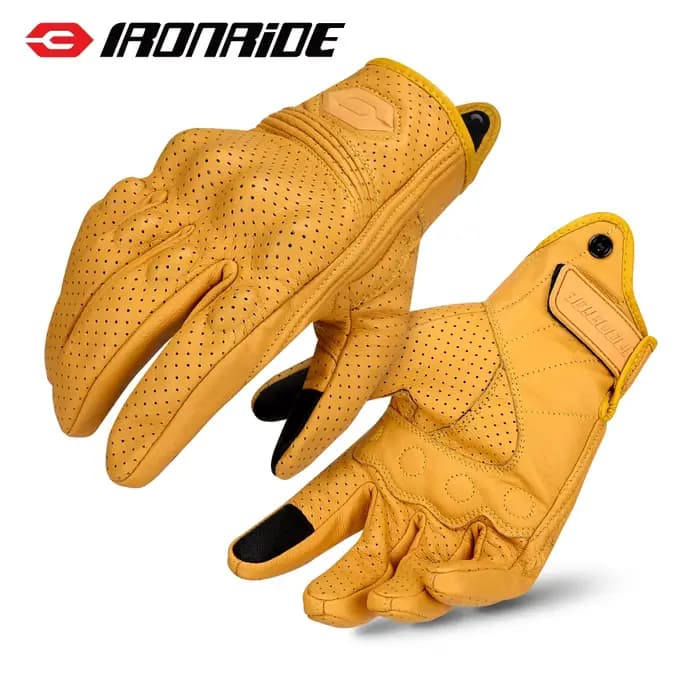 Gants de moto pour hommes