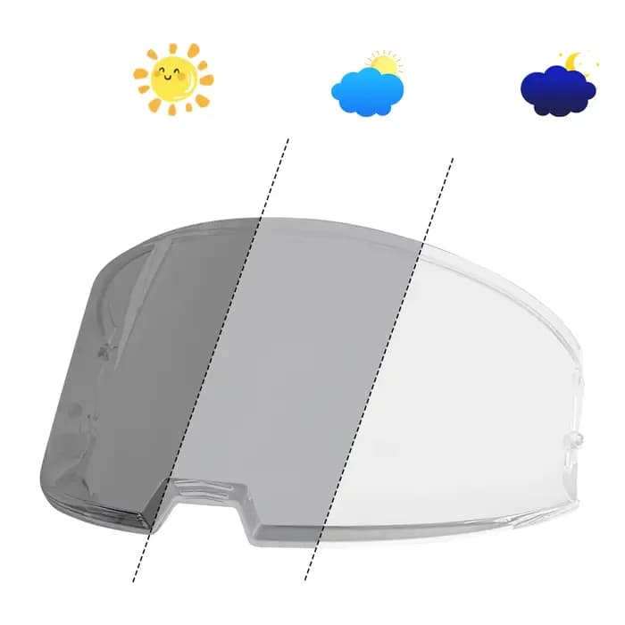 Visière photochromique FF906 pour casque de moto LS2 FF906 Advant