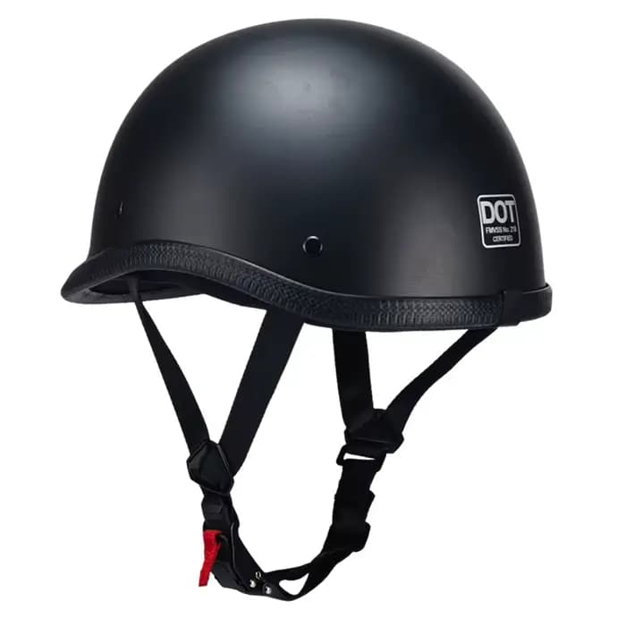 Demi-casque de moto DOT
