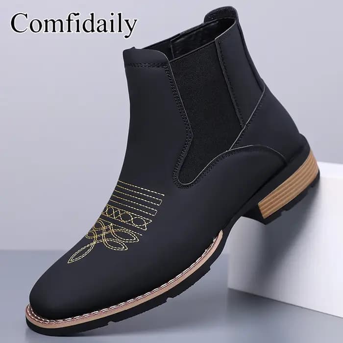 Bottines Chelsea rétro pour hommes