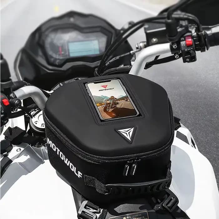 Sac de réservoir de moto, sac de réservoir d'huile et de carburant, réservoir magnétique puissant, s