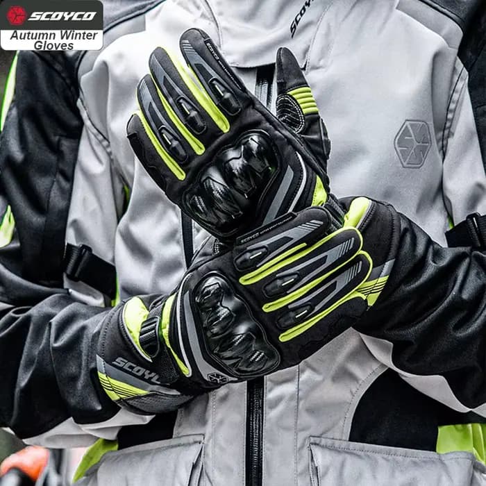 Gants de moto à écran tactile pour hommes et femmes