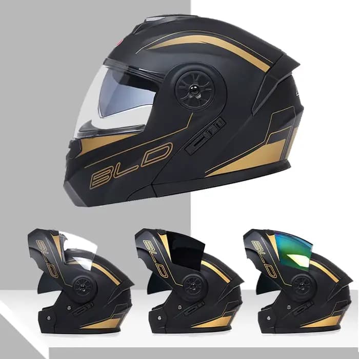 Casque de Moto à double objectif