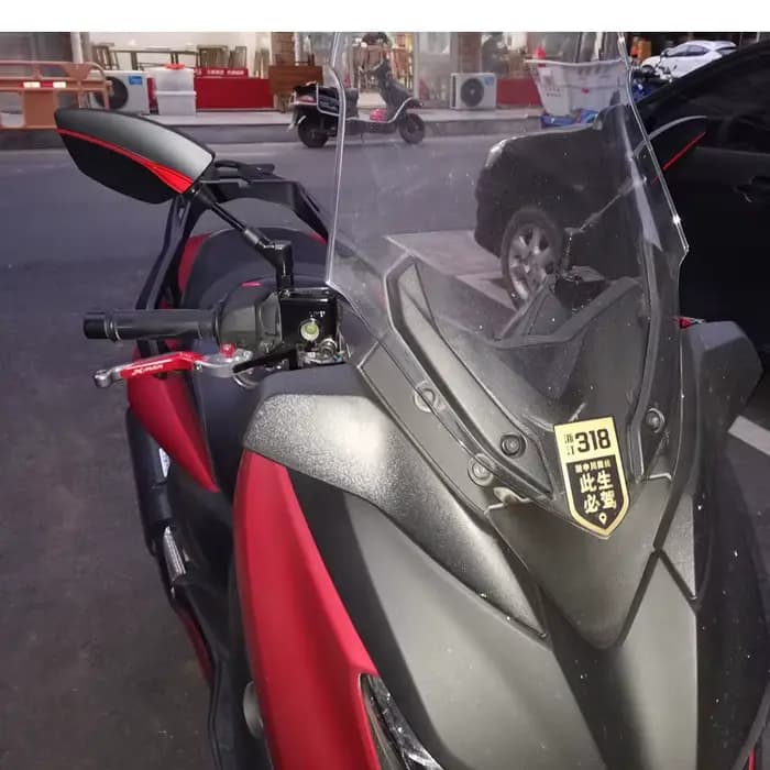 Rétroviseurs arrière gauche droit pour moto, filetage pour Yamaha FZ1 FZ6 FZ8 Fazer fz1 fz6 fz8 FZ f