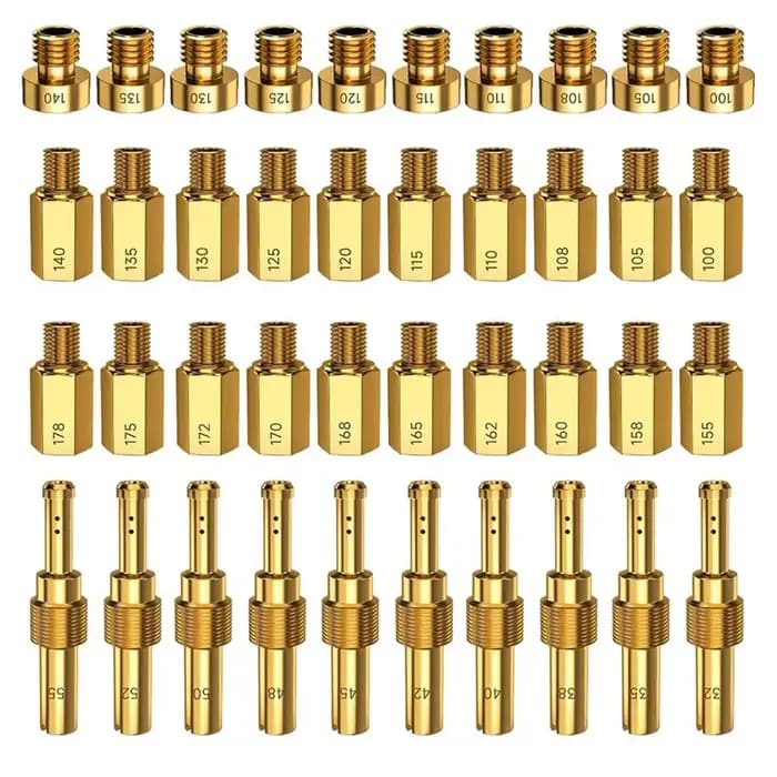 Kit de jets de carburateur AT51 pour PWK Keihin OKO KOSO CVK pour Keihin PE PWK CVK OKO KOSO Polini