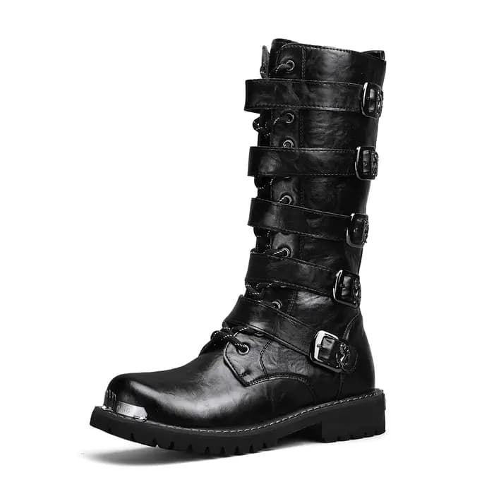 Bottes de moto classiques décontractées pour hommes