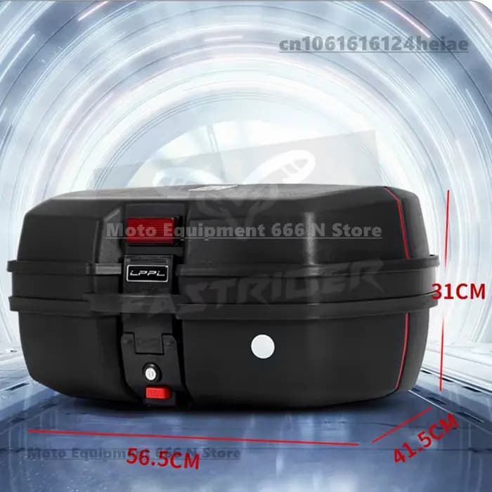 Boîte supérieure de moto 45l