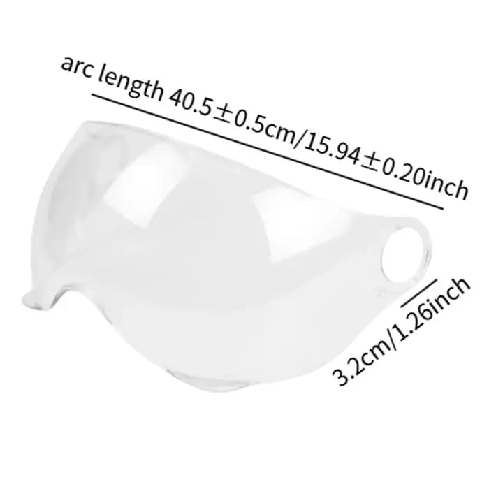 Lentille de visière de casque de moto