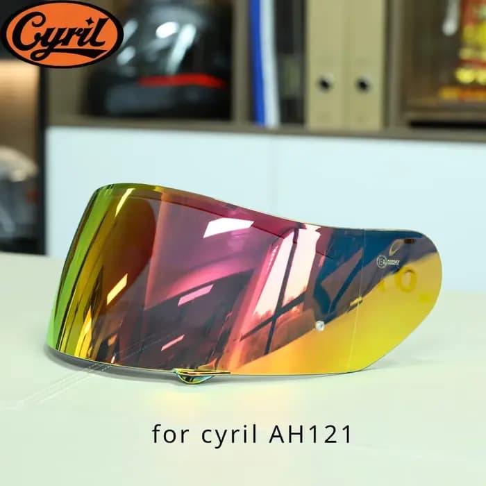 Lunette de casque pour casque de moto CYRIL AH121, visière de casque de course