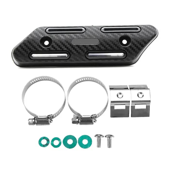 Protecteur d'Isolation Thermique Universel pour Moto, Rénovation CRF, Hurbike, Anti-Brûlure