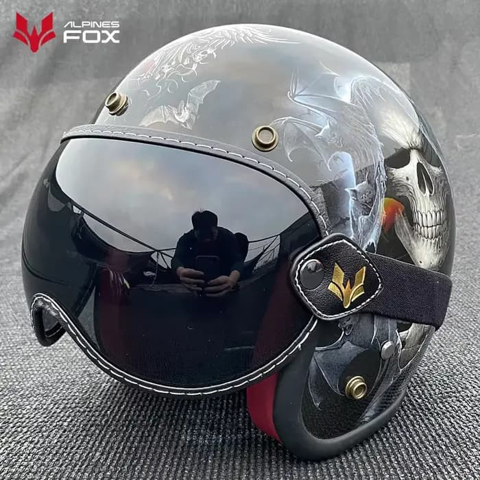 Lunettes de casque de moto universelles pour Shoei Vintage