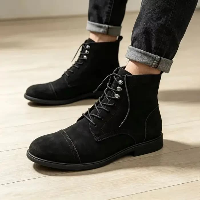 Bottes pour hommes, nouvelle collection, bottes de moto, haute qualité, rétro, confortables, bottes de travail, bottes de travail à la cheville, bottes de travail de loisirs
