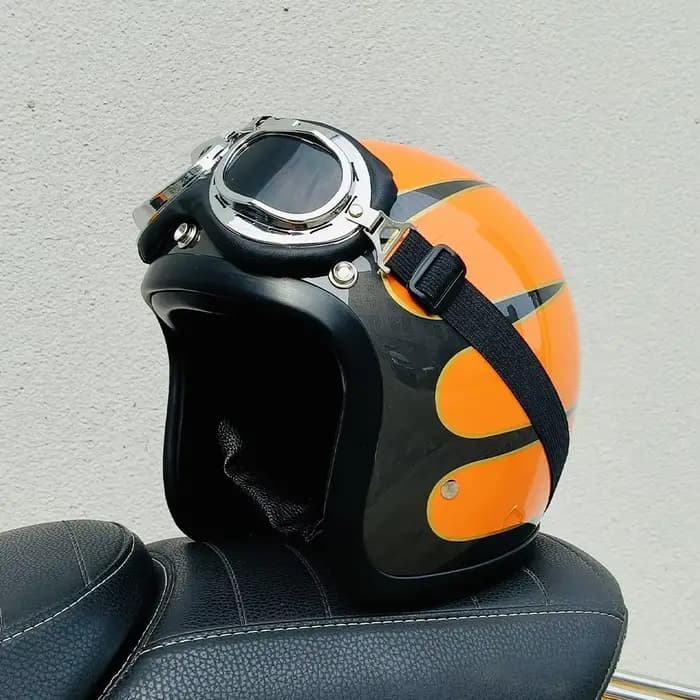 Casque de moto rétro TT&COCASCOS Cafe Racer 500TX