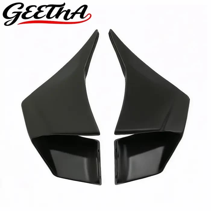 2018-2026+ Accessoires moto Naked Spoilers Winglet Aile fixe Carénage pour Kawasaki Ninja 400 ninja400