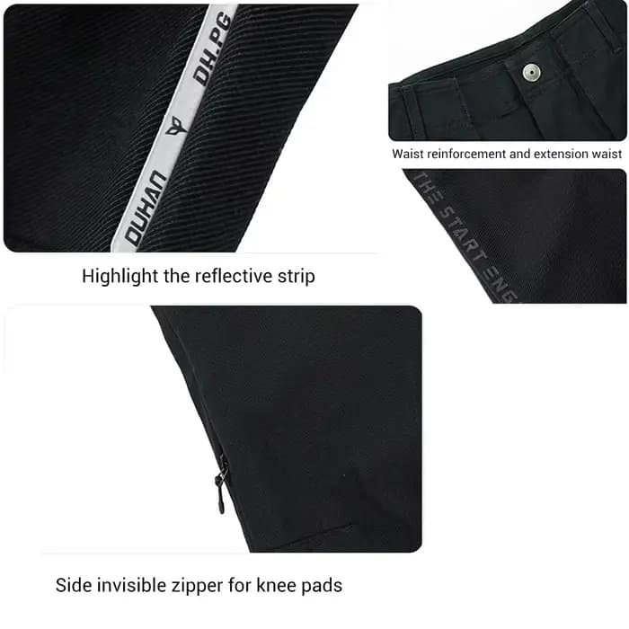 Pantalon de moto respirant pour homme DUHAN