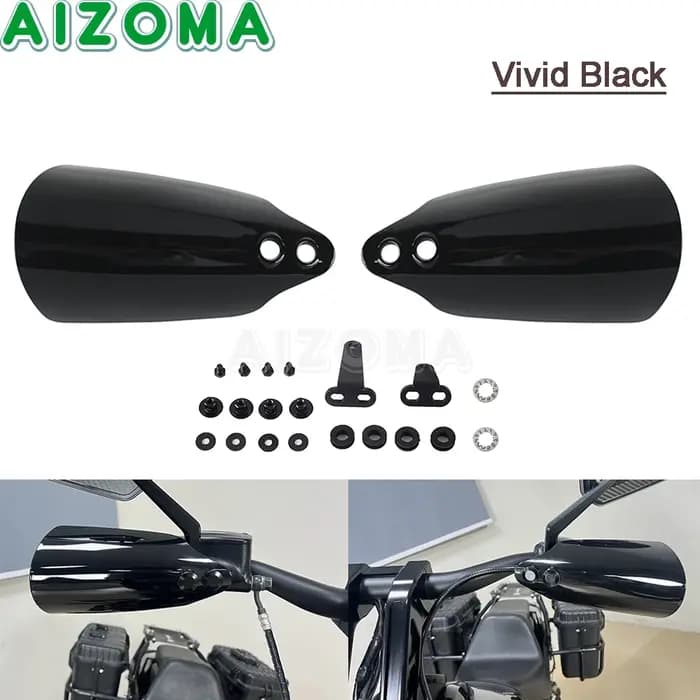 Protège-mains de moto, Protection pour Harley Touring 2021 – 2023 Road King Electra Glide