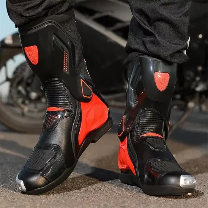 Bottes de moto de course tout-terrain