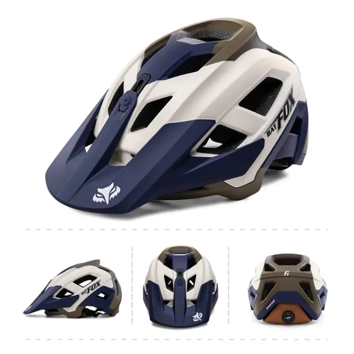 BATFOX 2025 Nouveau casque d'équitation de VTT pour les sports de plein air VTT adapté aux hommes femmes adolescents avec différentes couleurs