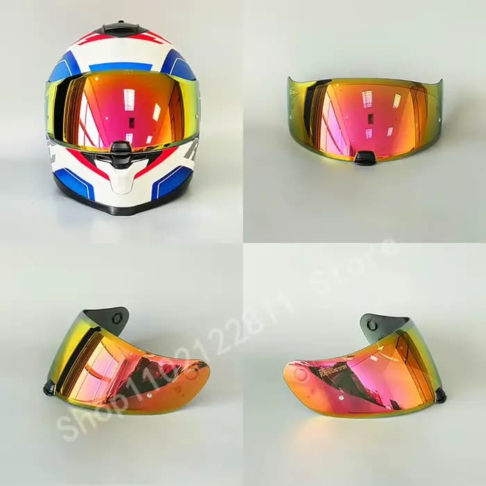 Visière de casque HJ-20M adaptée pour HJC C70 FG-17 IS-17 FG-ST HJ-20ST
