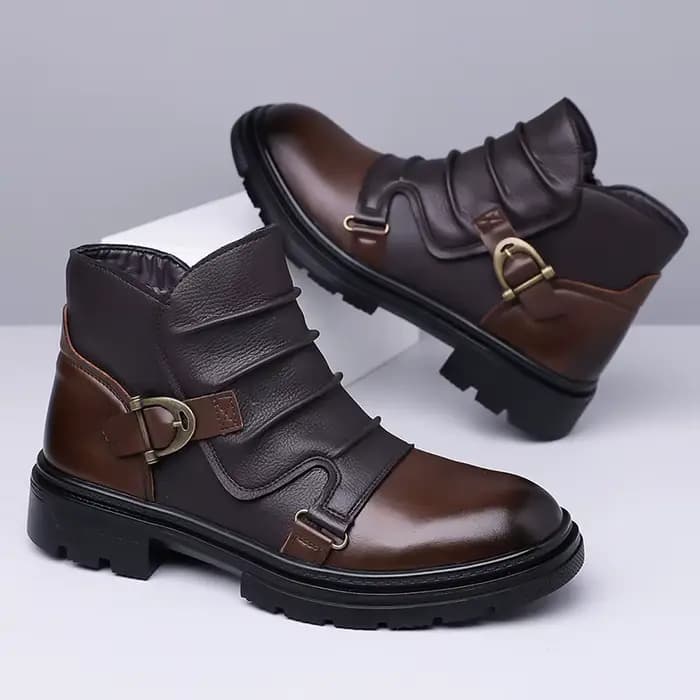 Bottes courtes pour hommes au design tendance