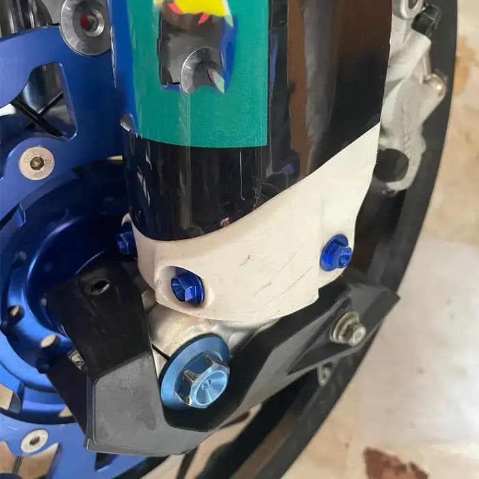 Vis de 2, 2 de protection de fourche avant pour Husqvarna