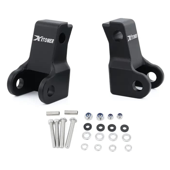 Supports de fixation avant en aluminium pour repose-pieds de moto électrique tout-terrain