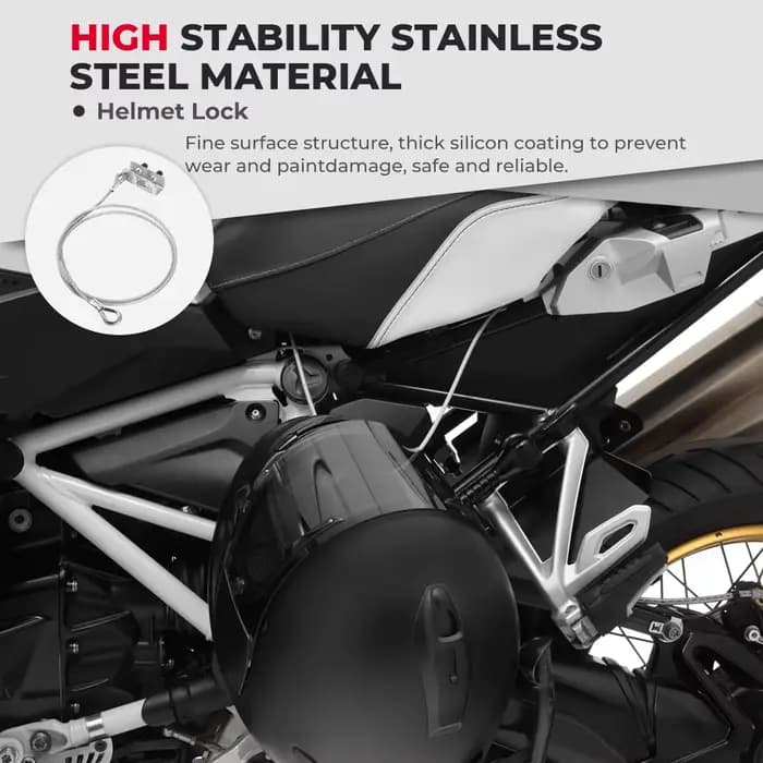 Système de Protection antivol pour casque R1200GS R1250GS