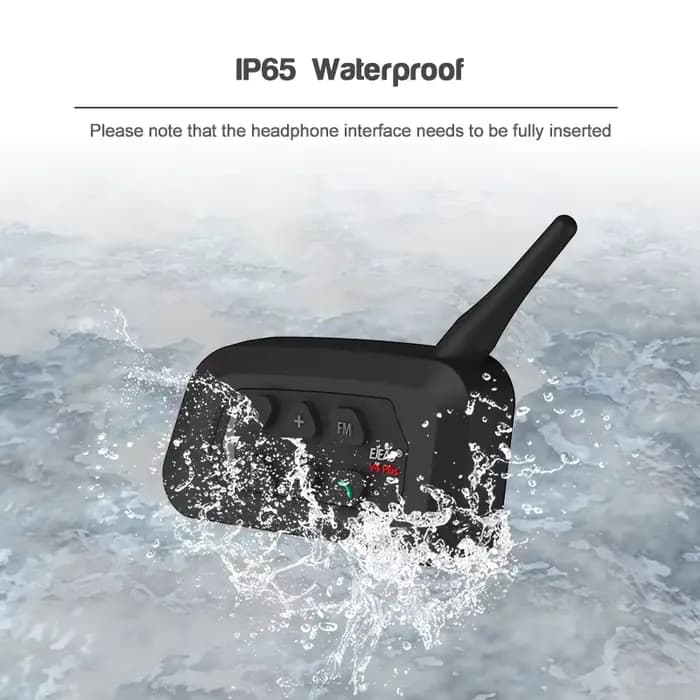 EJEAS V4 Plus Interphone Bluetooth pour casque de moto