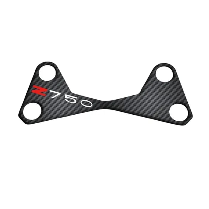 Autocollant 3D en Fibre de Carbone Étanche pour Moto Kawasaki Z750 Z 750